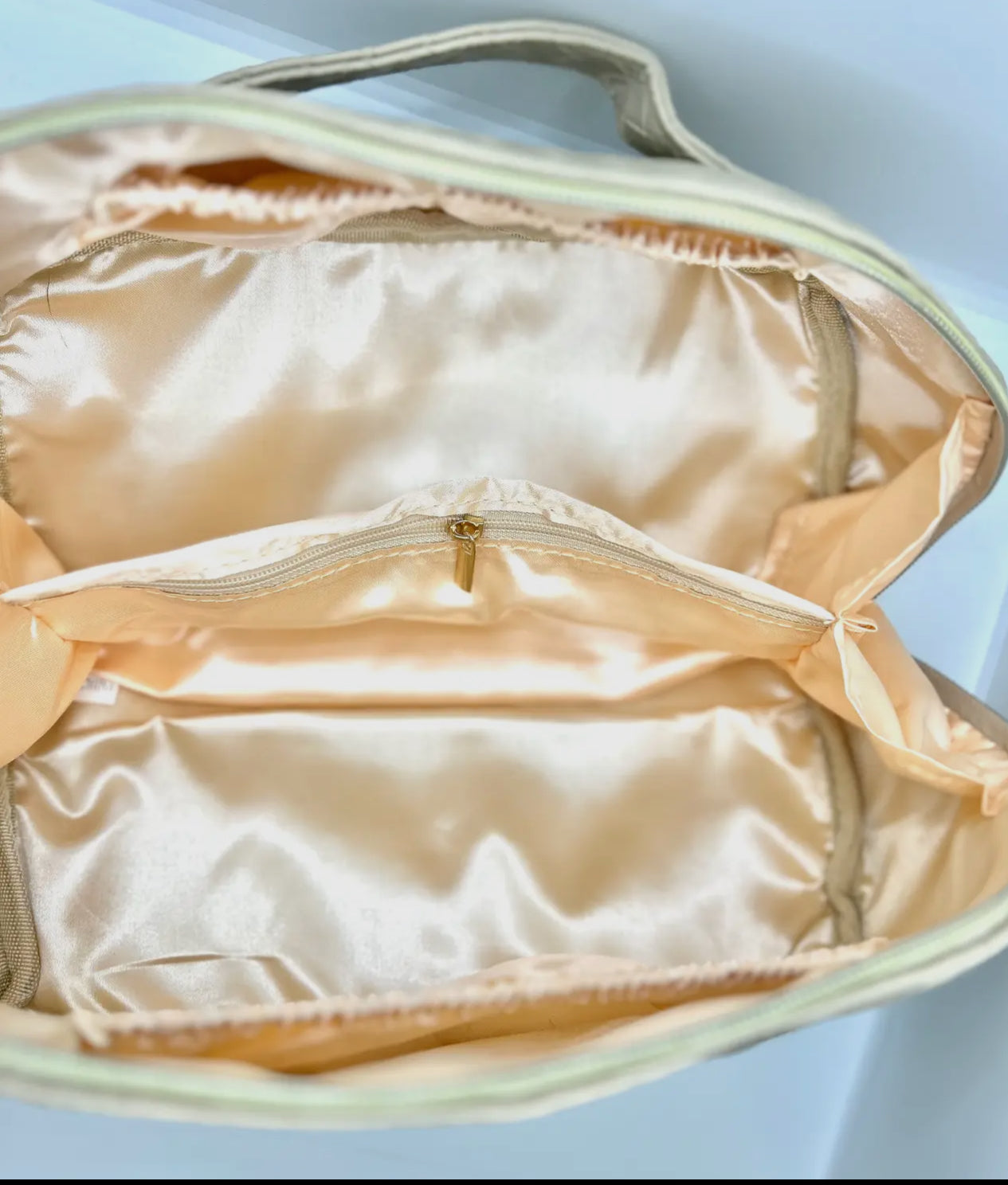 The Perfect Makeup Bag (Tan)