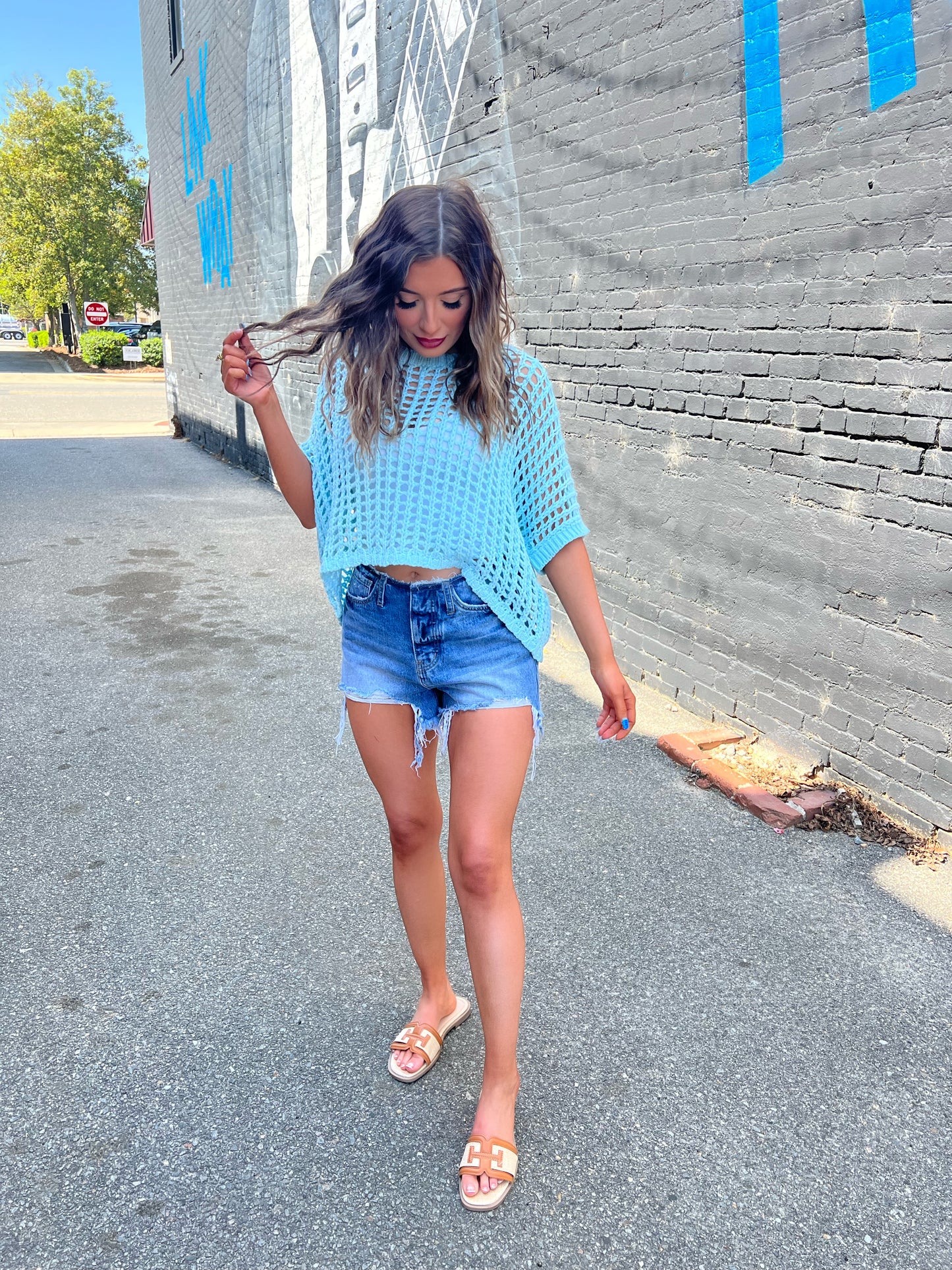 Feel The Breeze Knitted Top