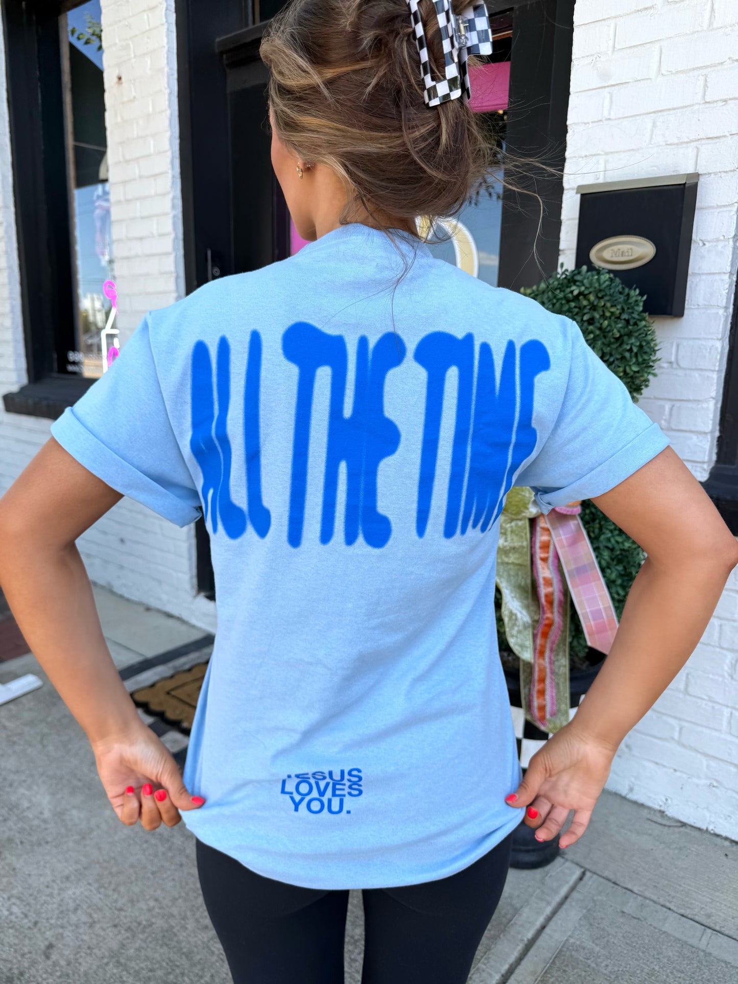God Is Good Tee (light blue)