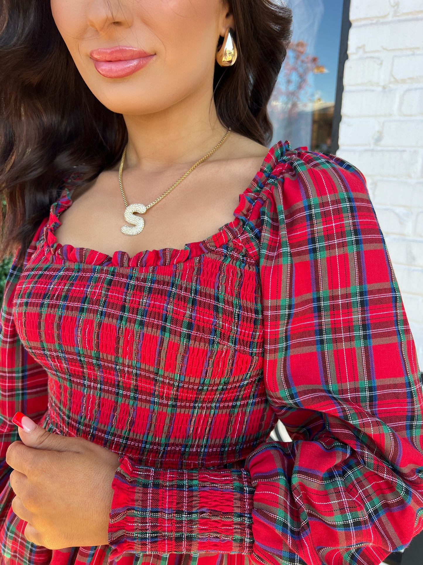 Jace Plaid Kourt Dress