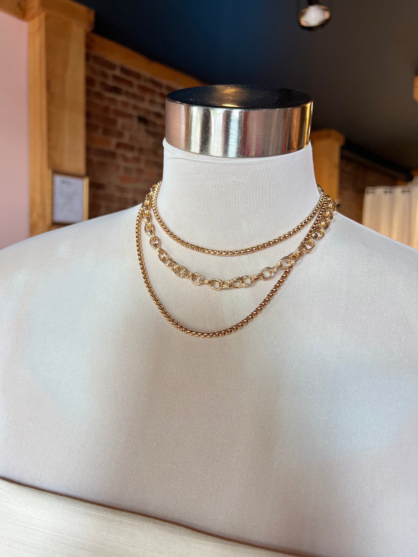 Vintage Layered Necklace