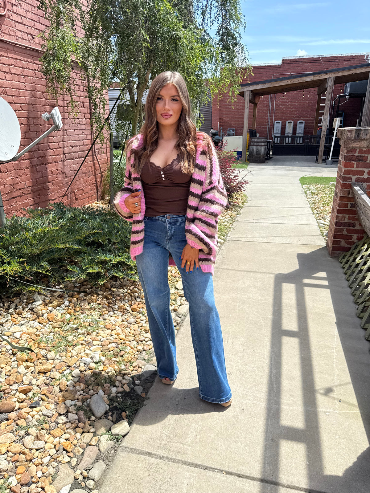 Chocolate Covered Strawberry Cardigan