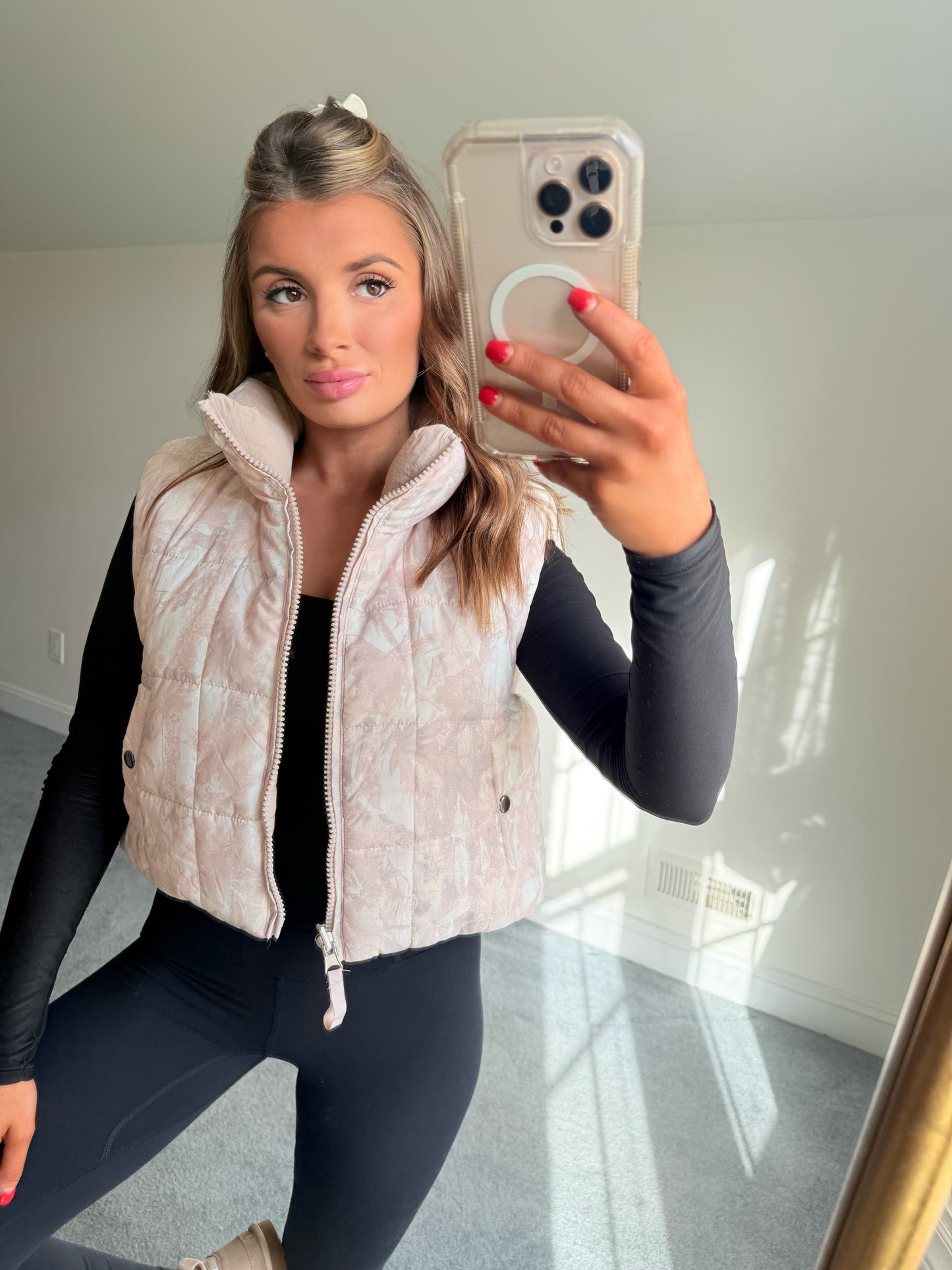 Camo Puffer Vest