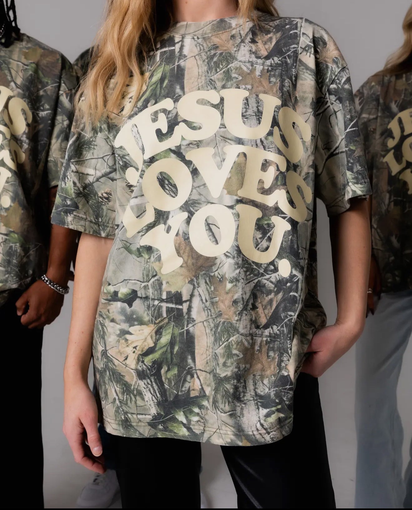 Jesus Loves You Camo Tee