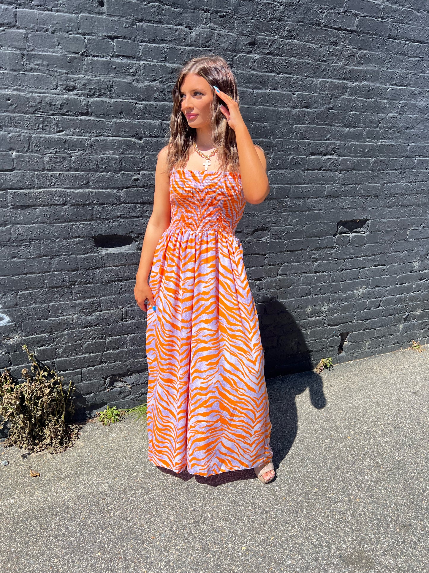 The Oasis Zebra Jumpsuit