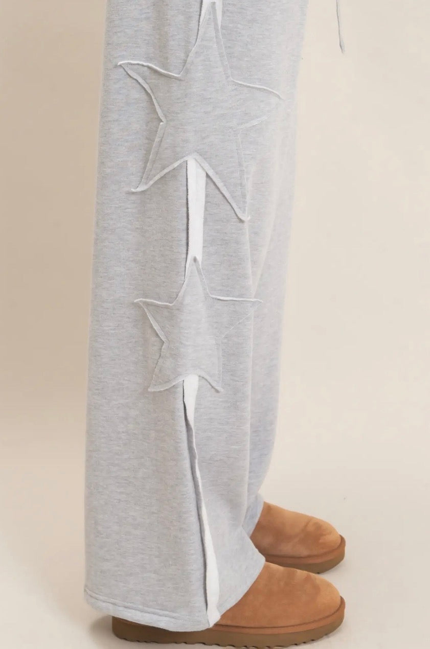 Star Patch Sweatpants