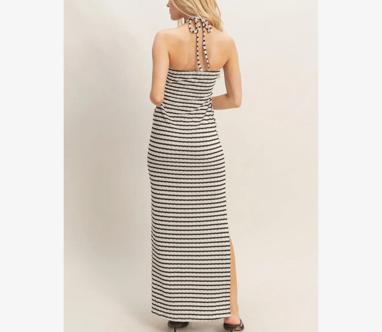 Stella Striped Midi Dress