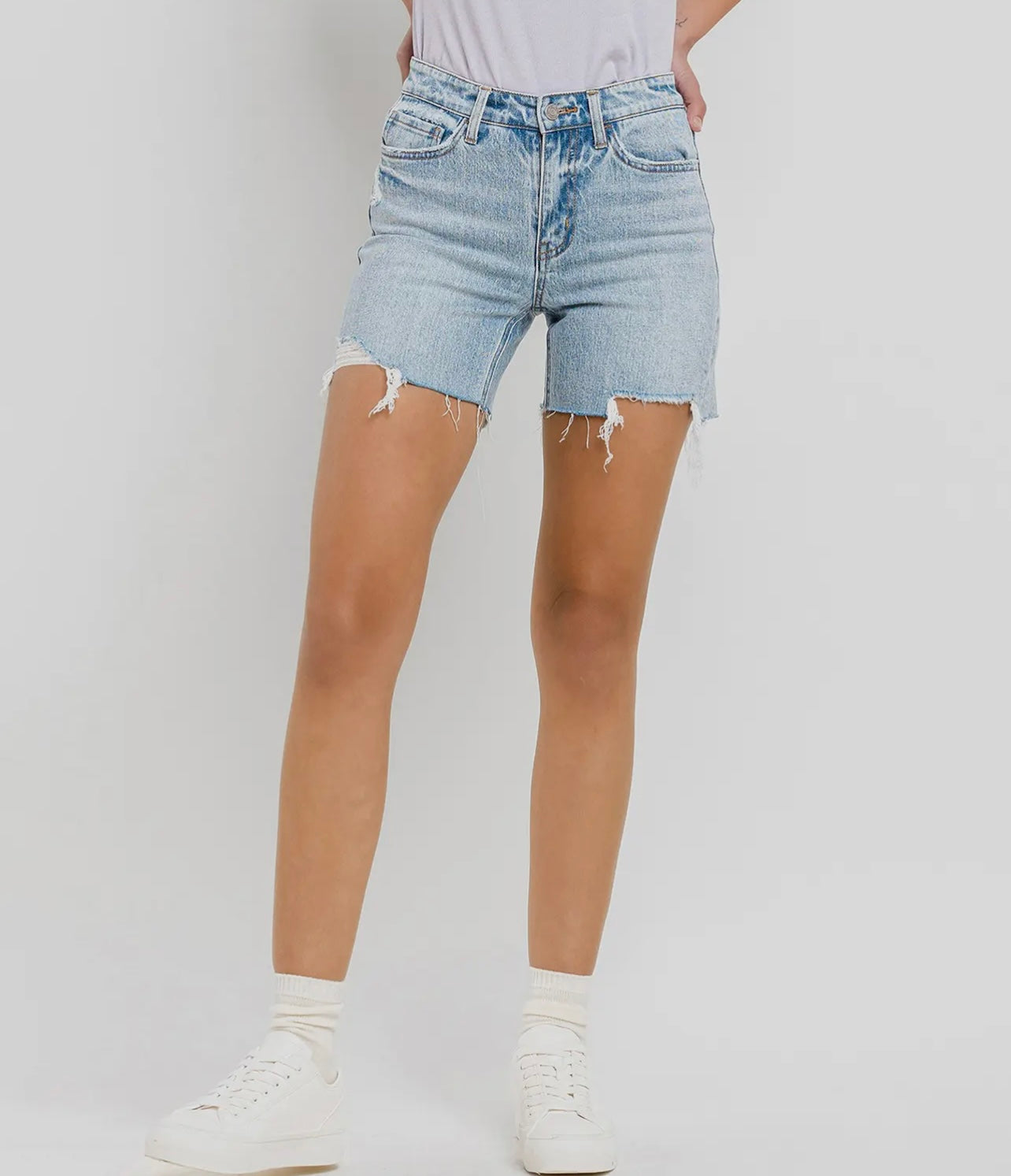 Flying Monkey Denim Shorts