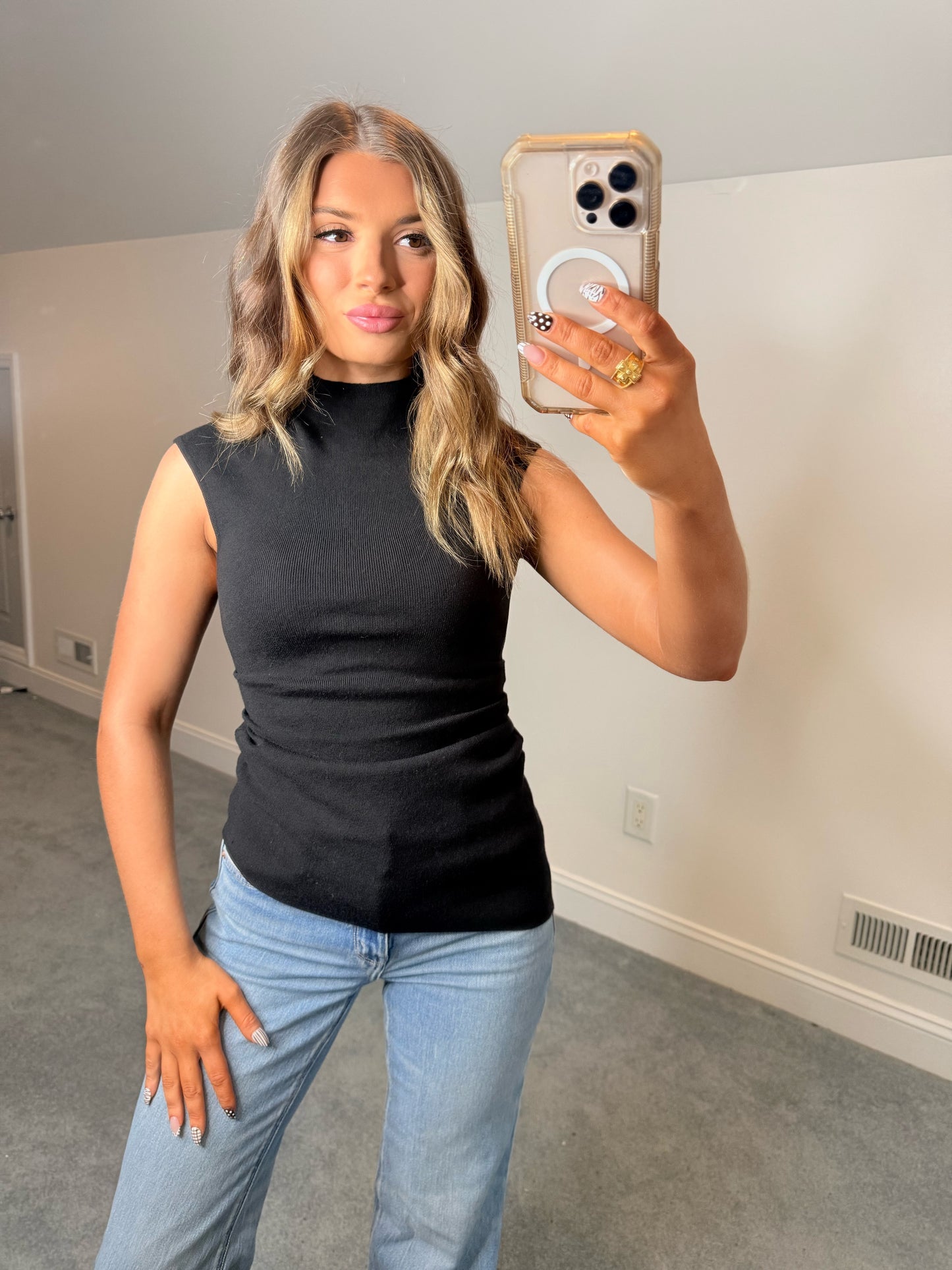 The Casey Top (black)