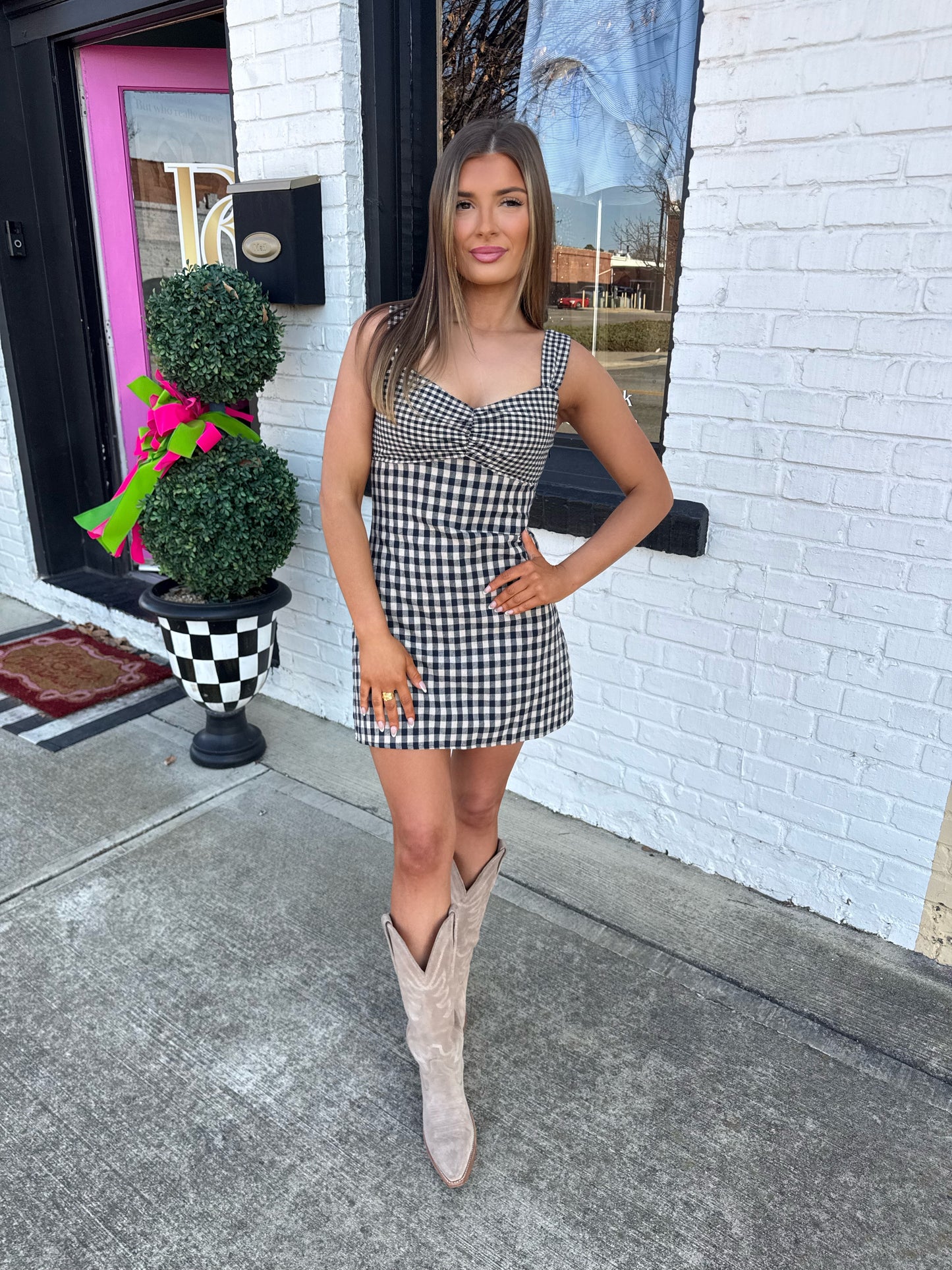 The Presley Plaid Dress