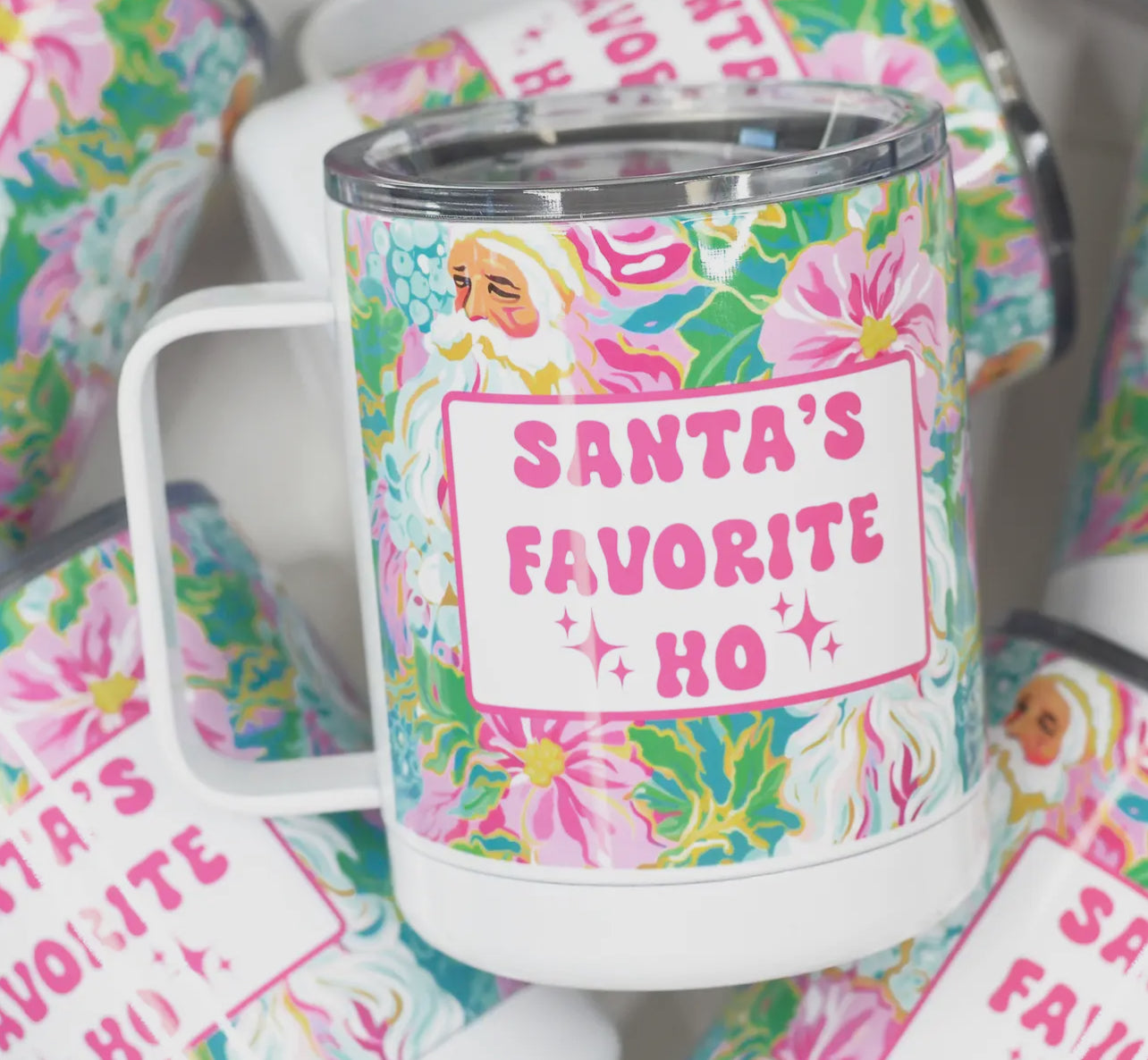 Santa's Favorite Ho (funny) Tumbler
