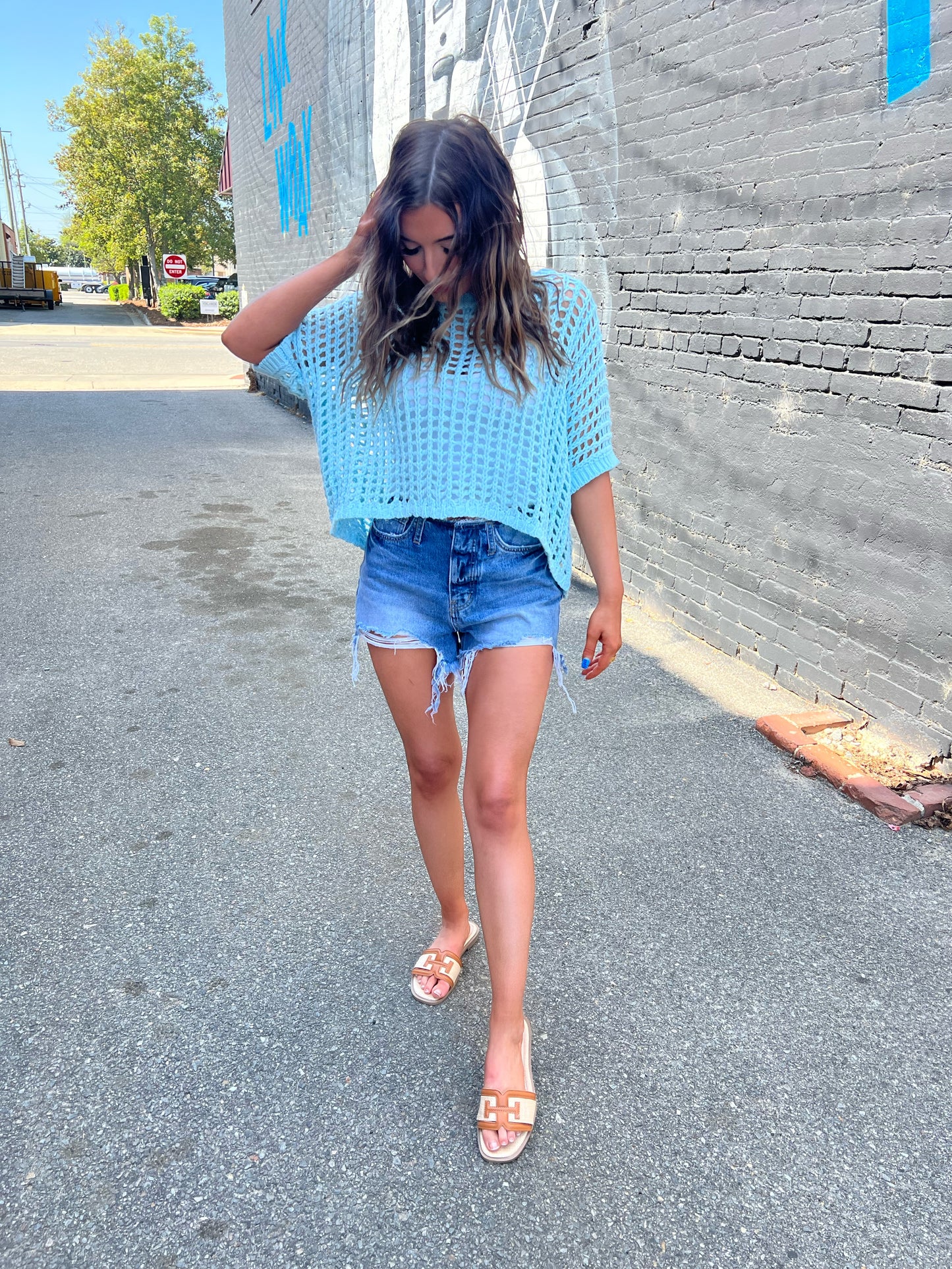 Feel The Breeze Knitted Top