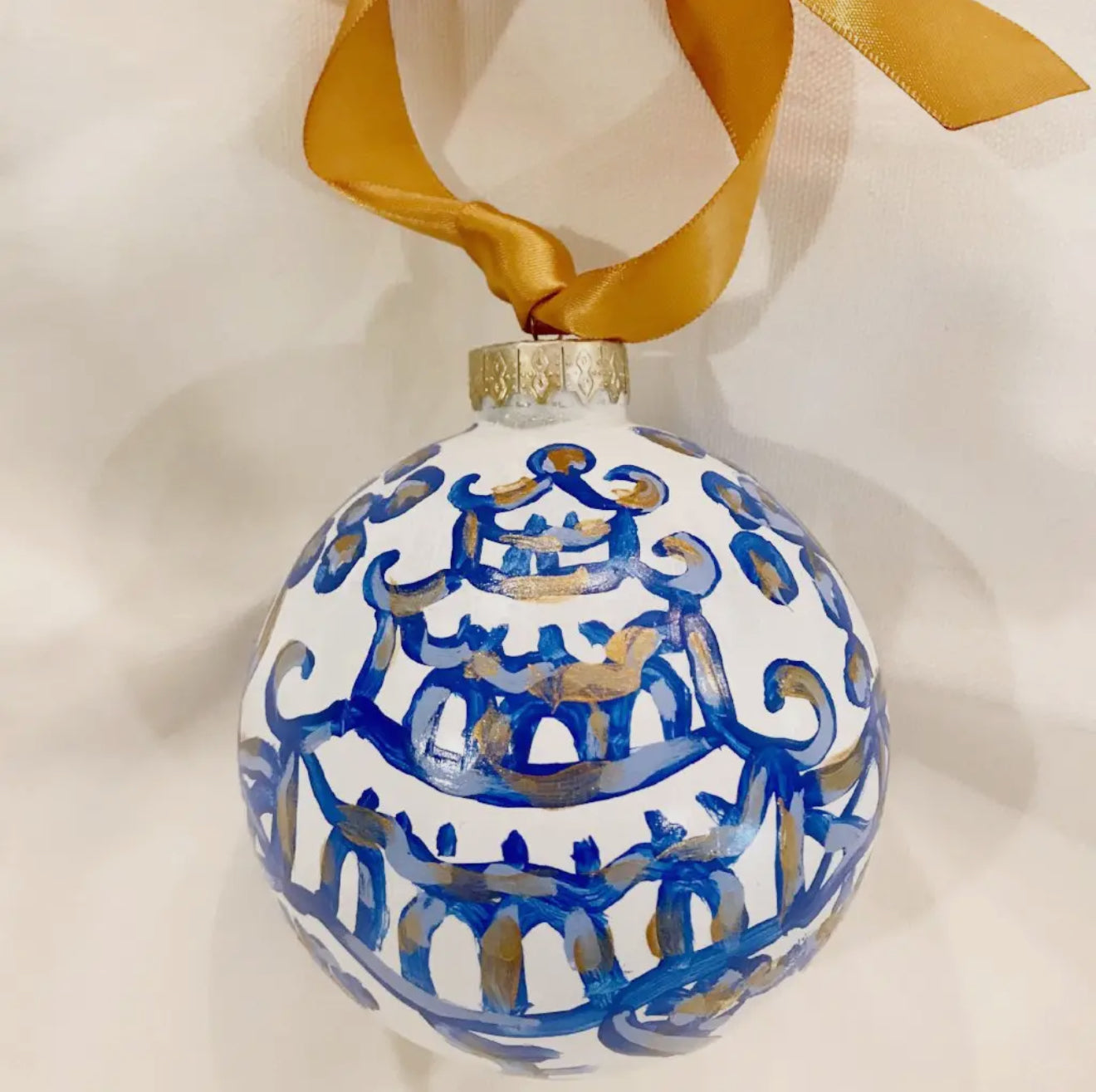 Blue Pagoda Ornament