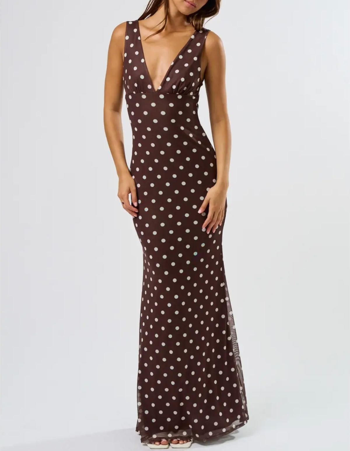 Penelope Polka Dot Maxi