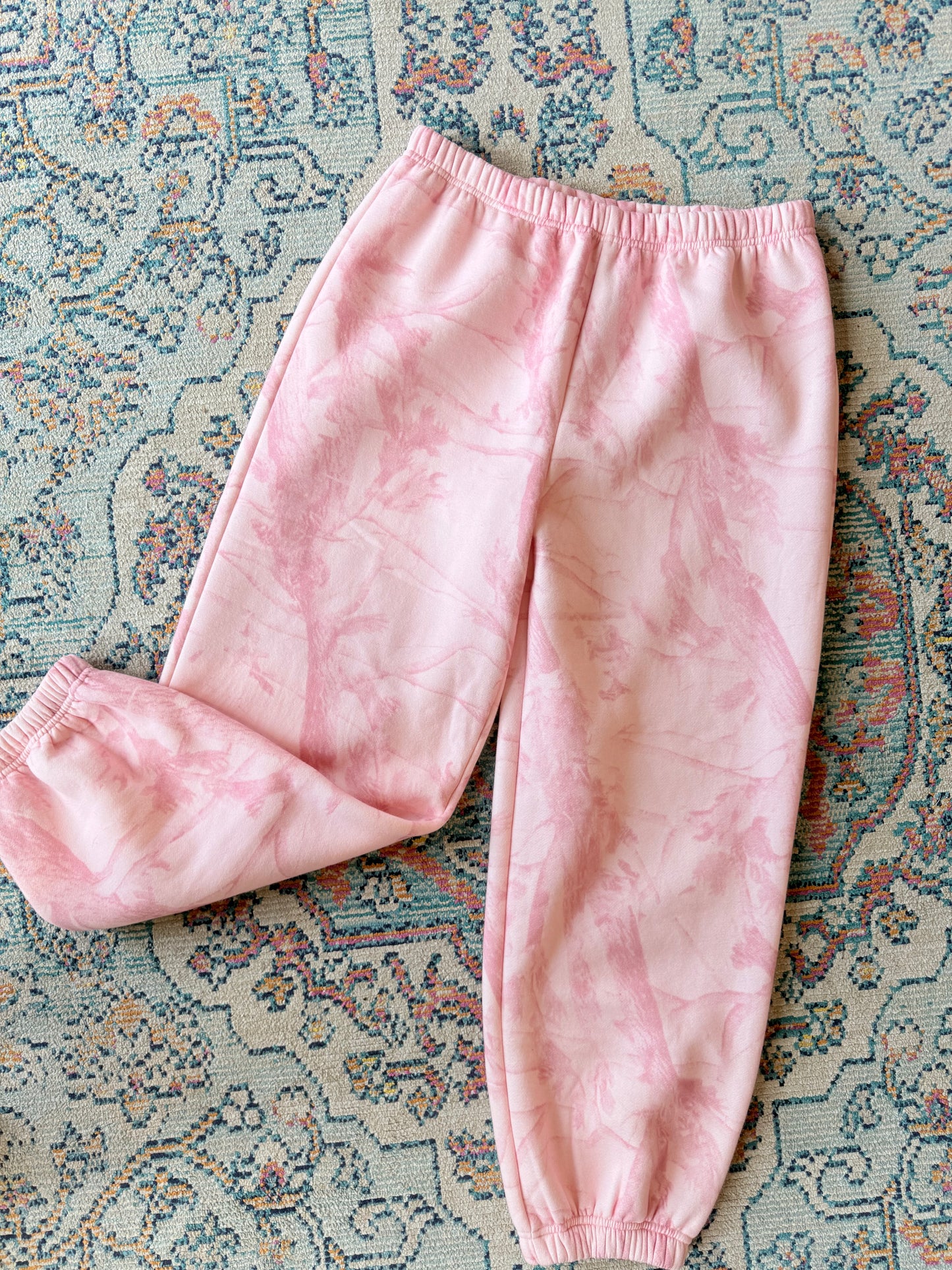 Pink Camo Jogger Sweatpants