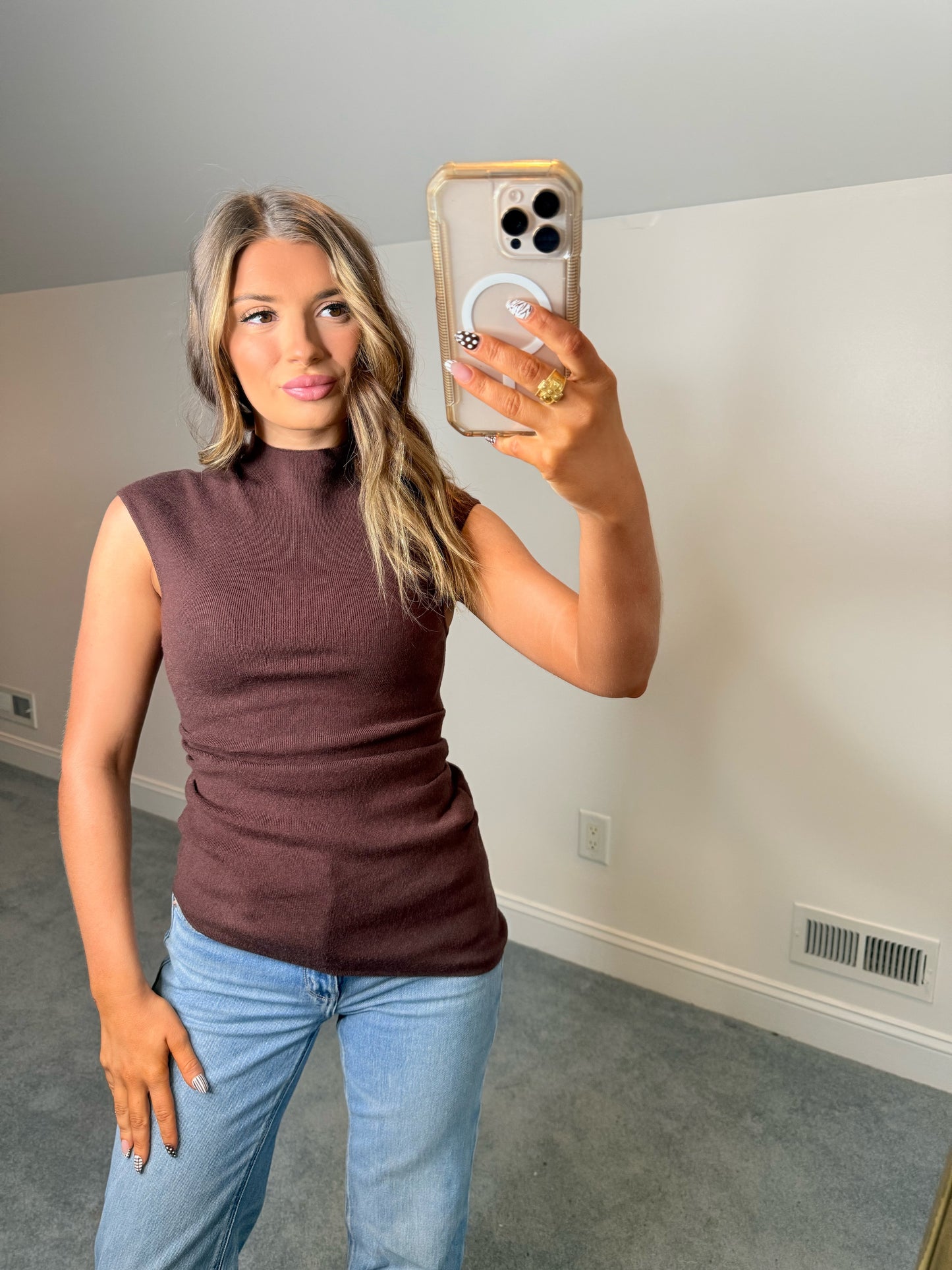 The Casey Top (Brown)