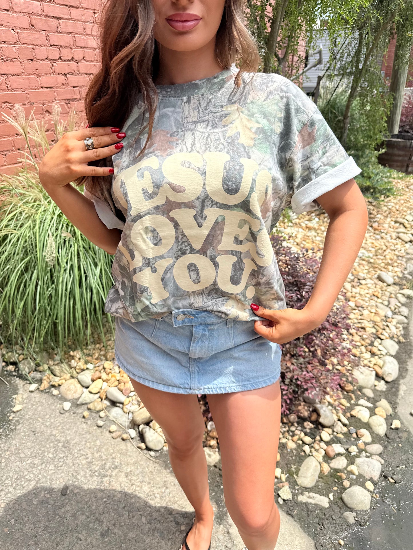 Camo JLY Tee
