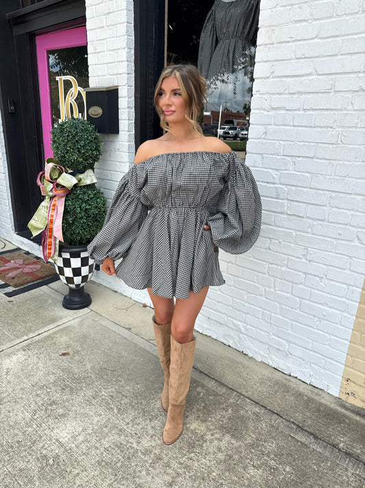 The Aliyah Checkered Dress