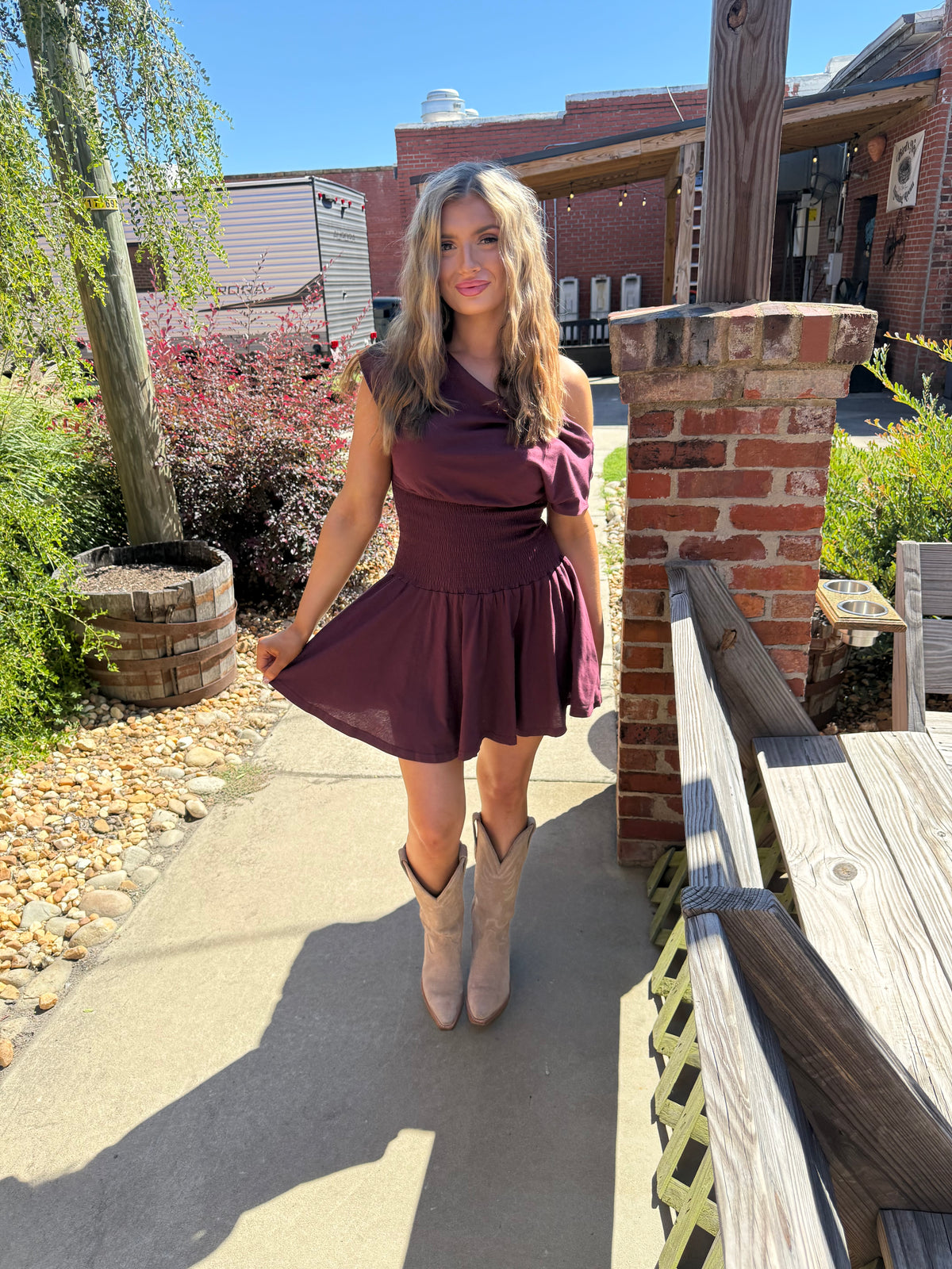 The Wine Dress