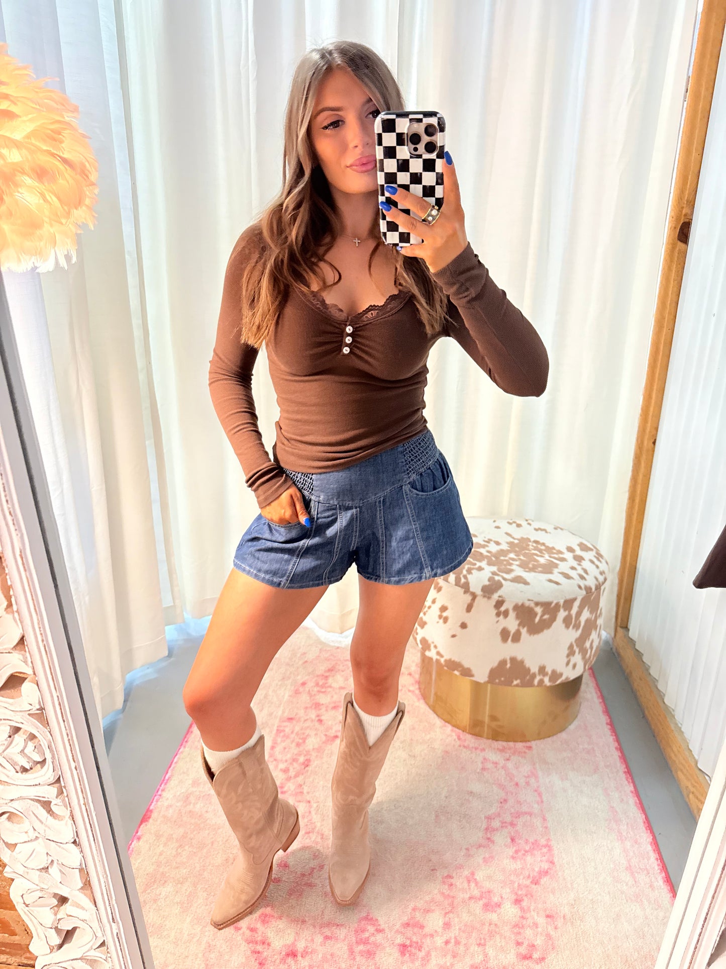 The Brownie Batter Basic Top