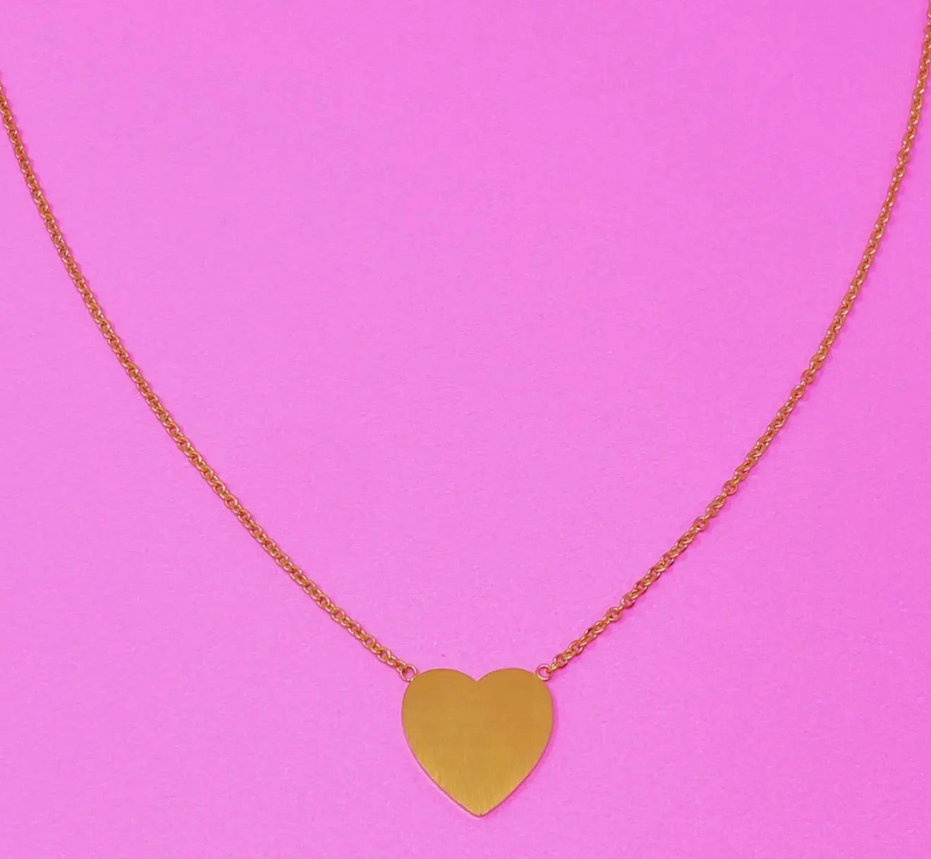 Heart Gold Necklace