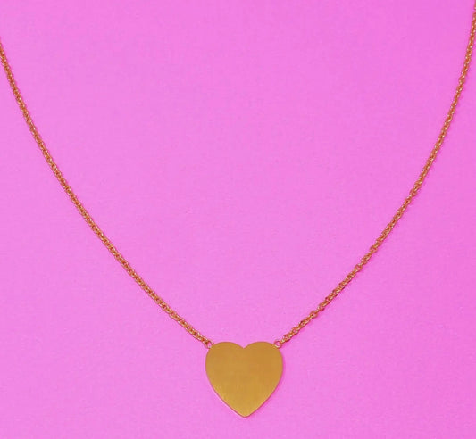 Heart Gold Necklace