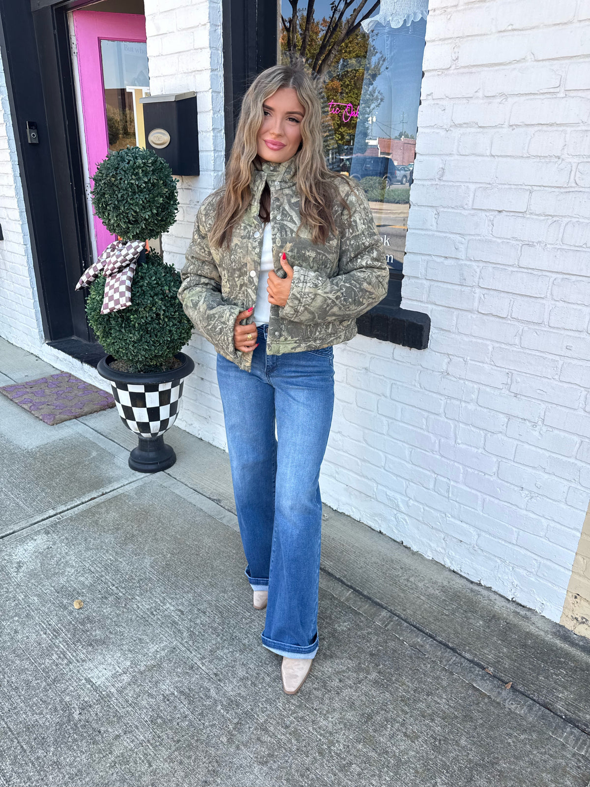 Woodland Camo Puffer