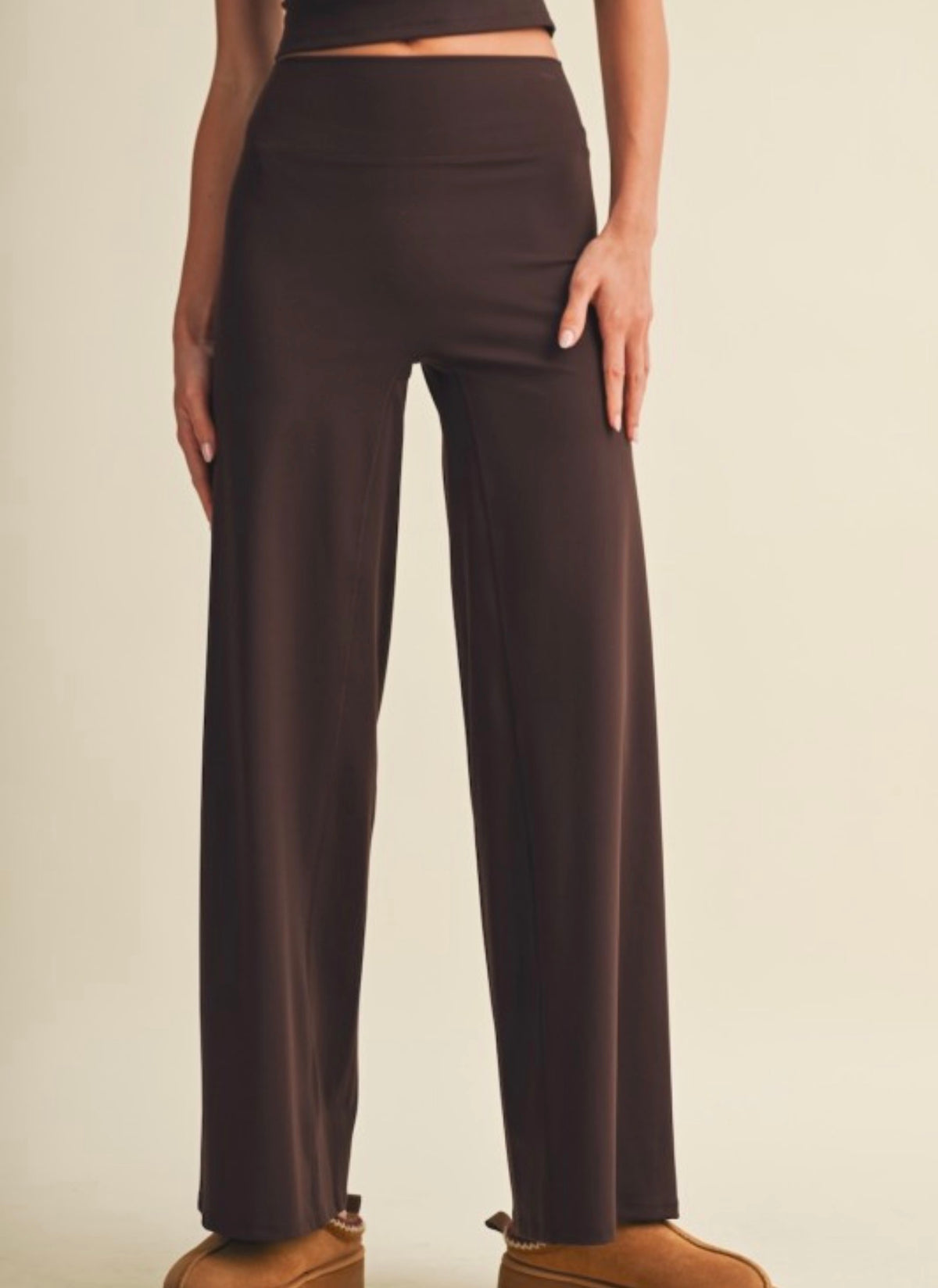 Chocolate Wide Leg Pants