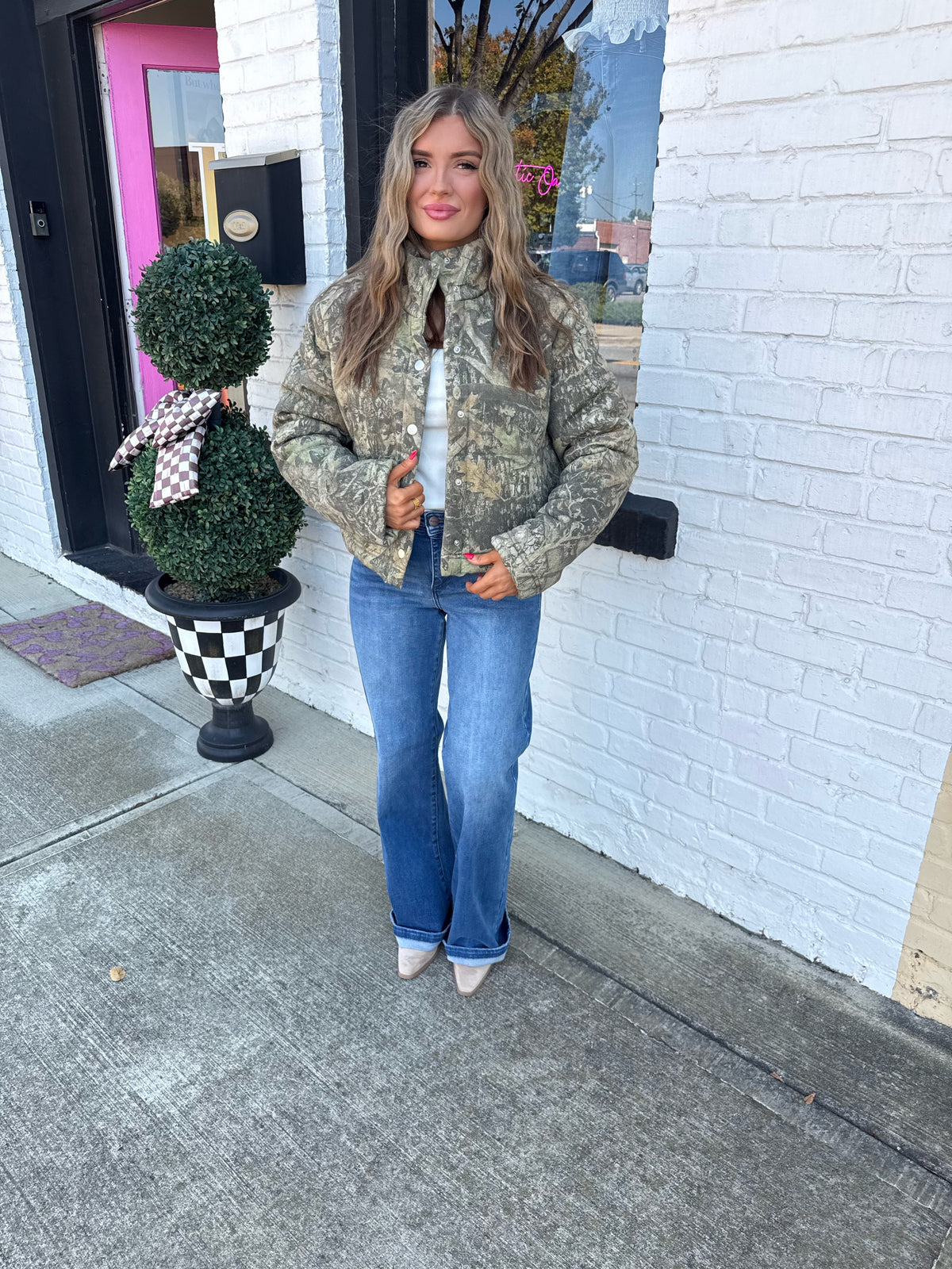 Woodland Camo Puffer
