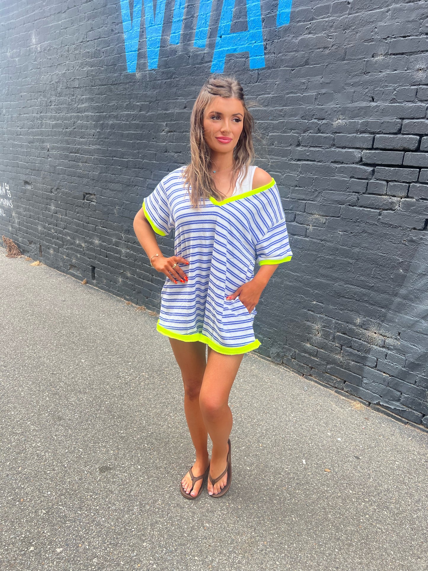 Boat Day Romper