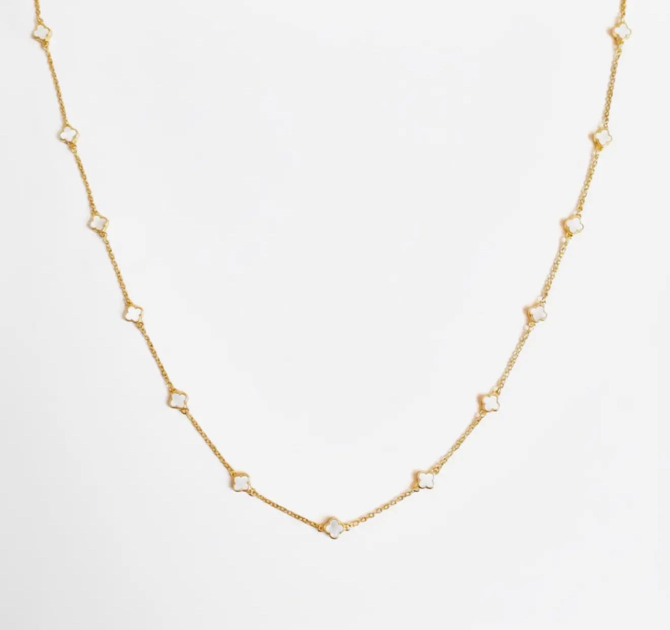 The Claire White Necklace