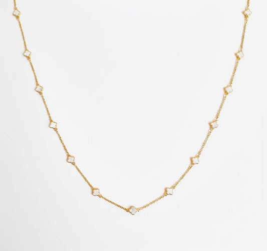 The Claire White Necklace