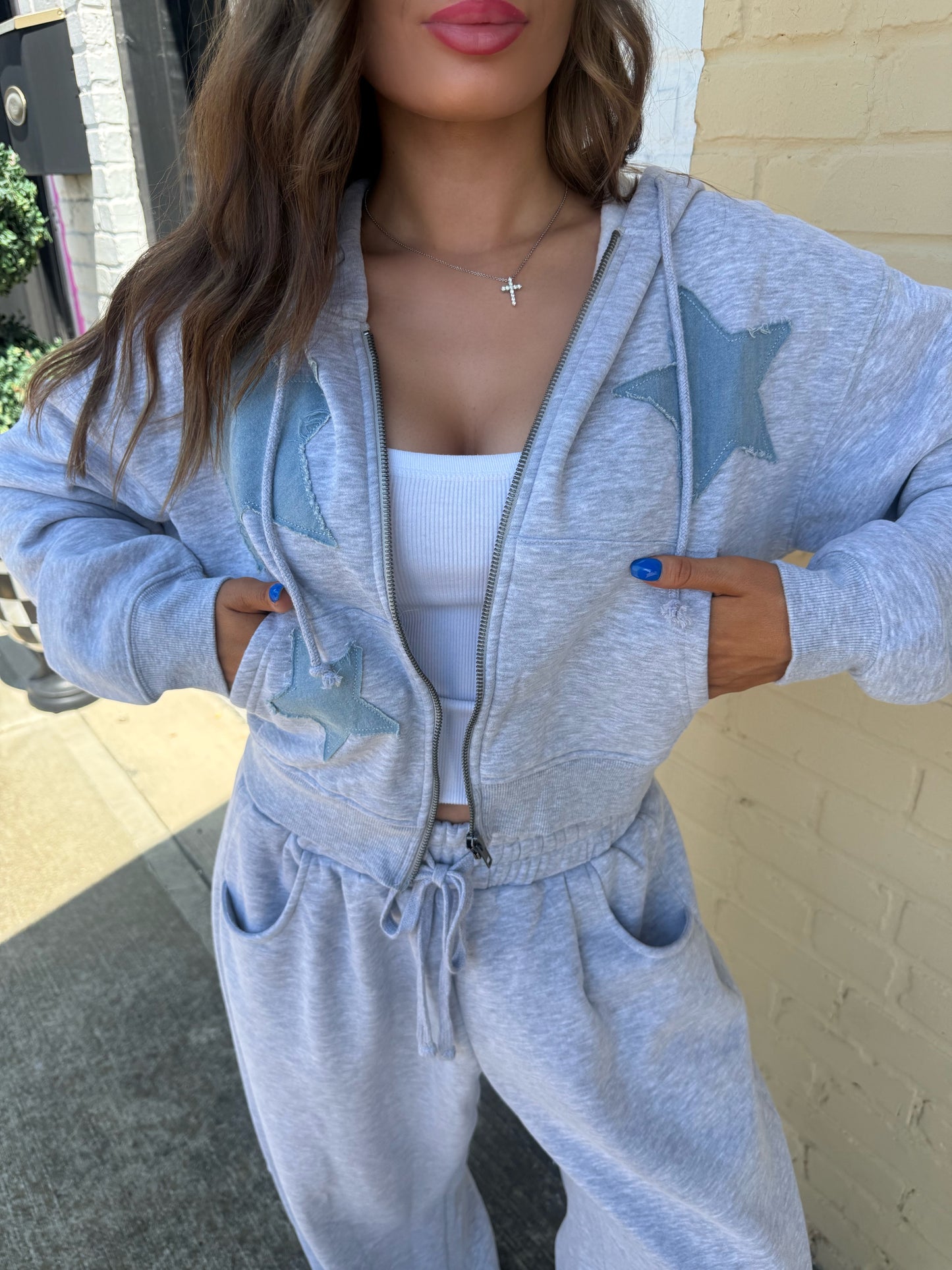 Heather Star Jacket