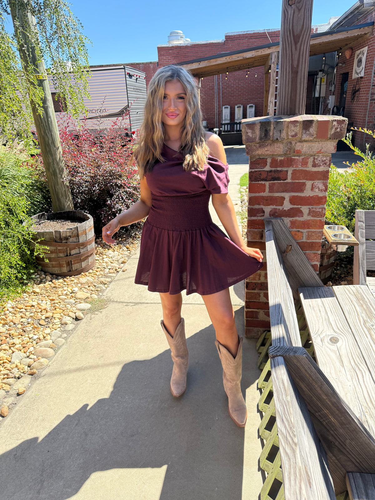The Wine Dress