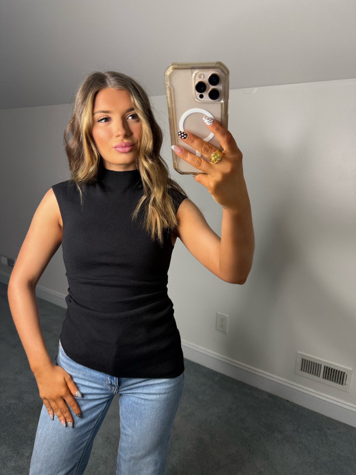 The Casey Top (black)