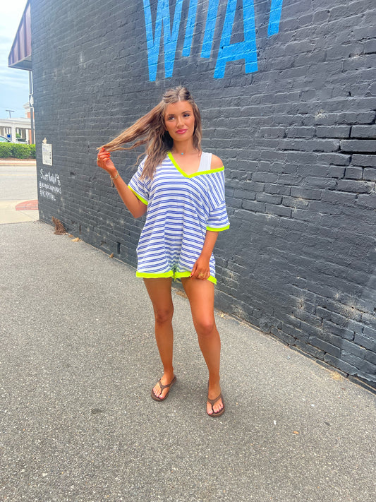 Boat Day Romper