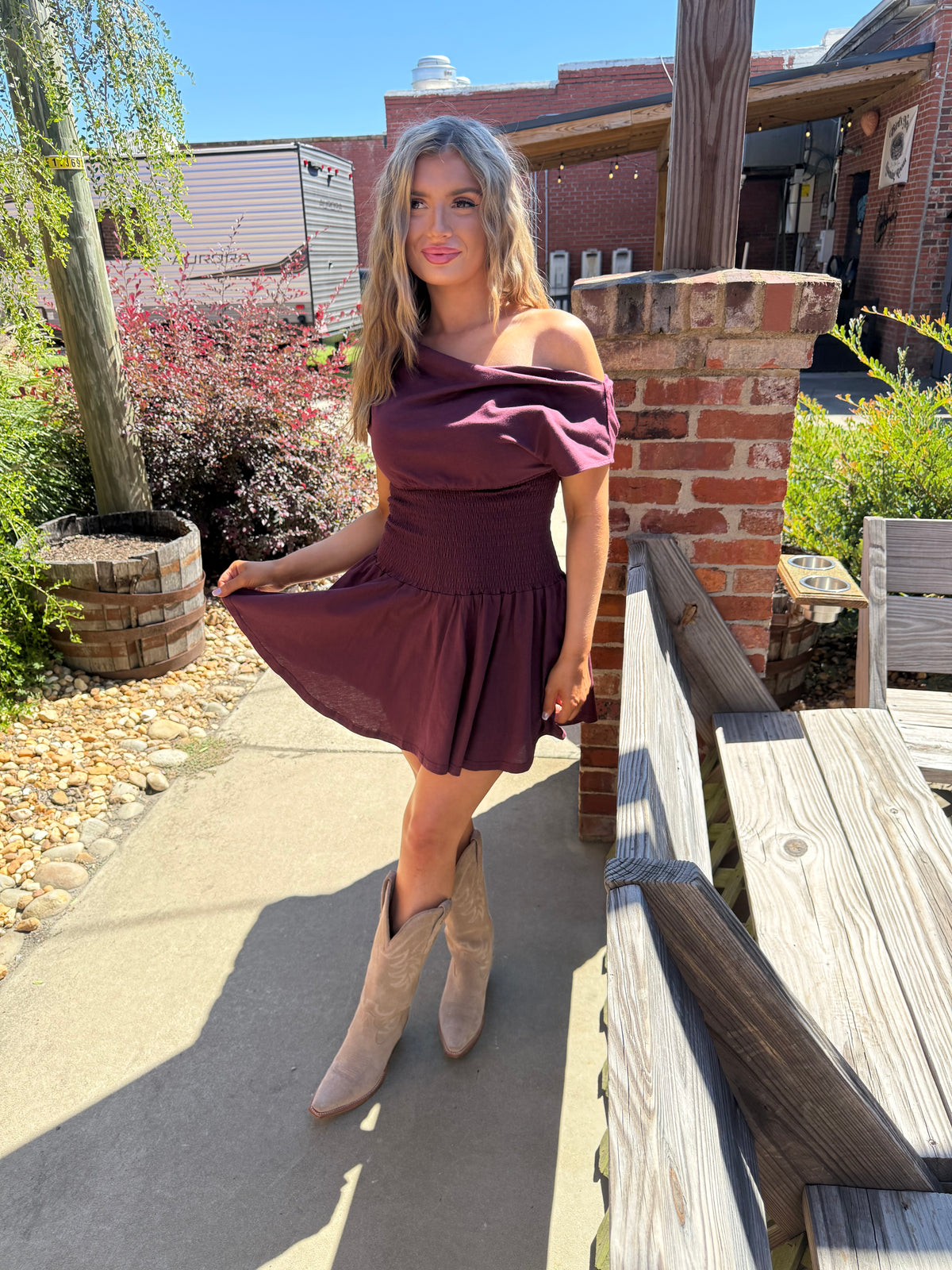 The Wine Dress