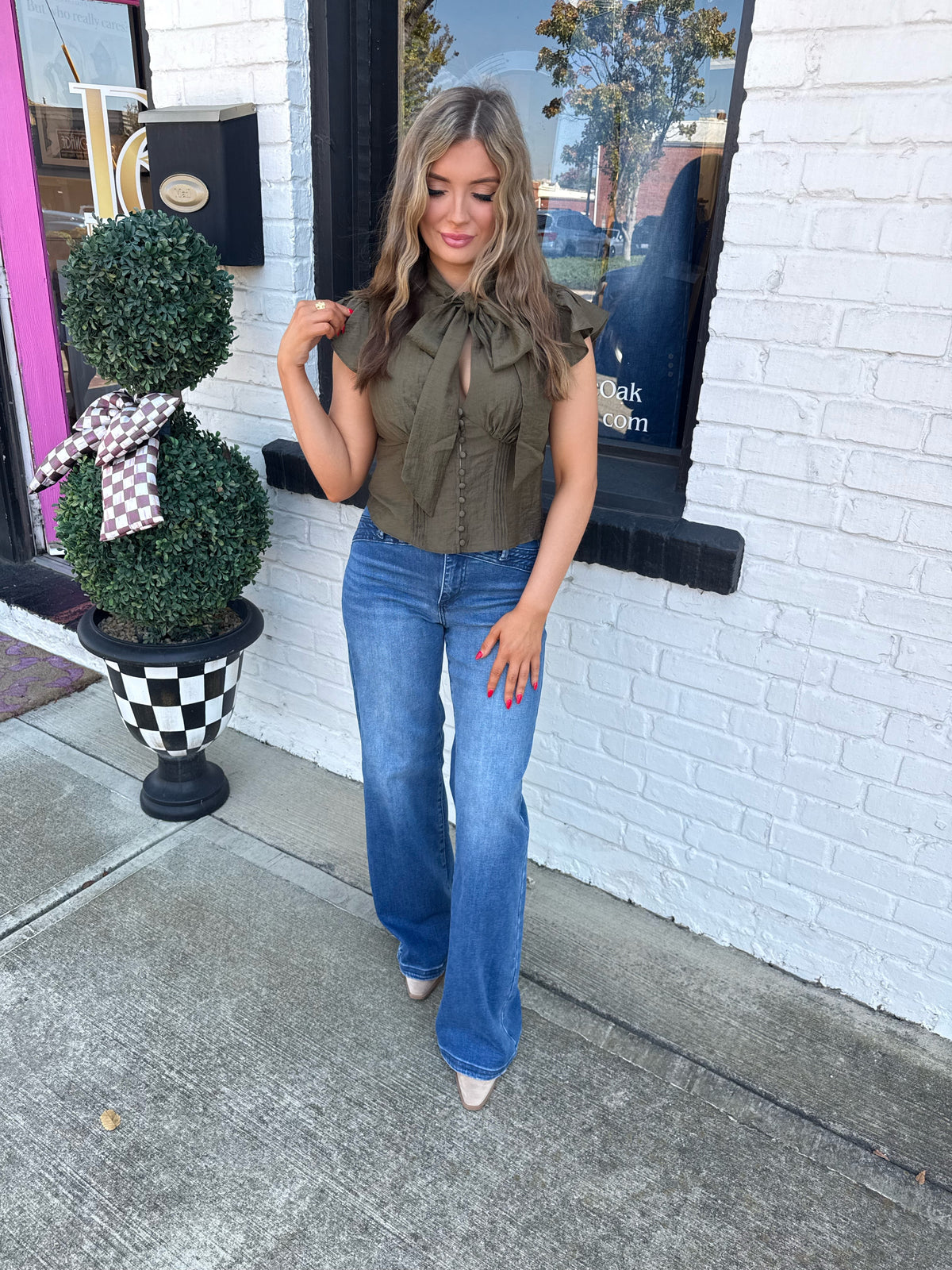 The Effortless Olive Top