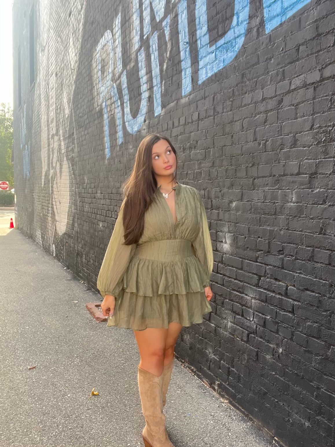 Olive Essential Dress