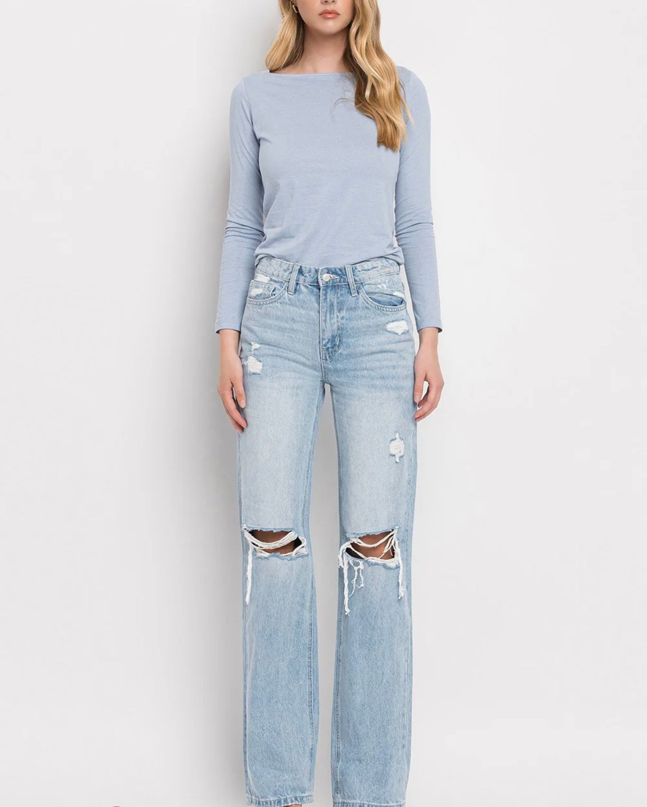 90's Vintage High Rise Flare Jeans