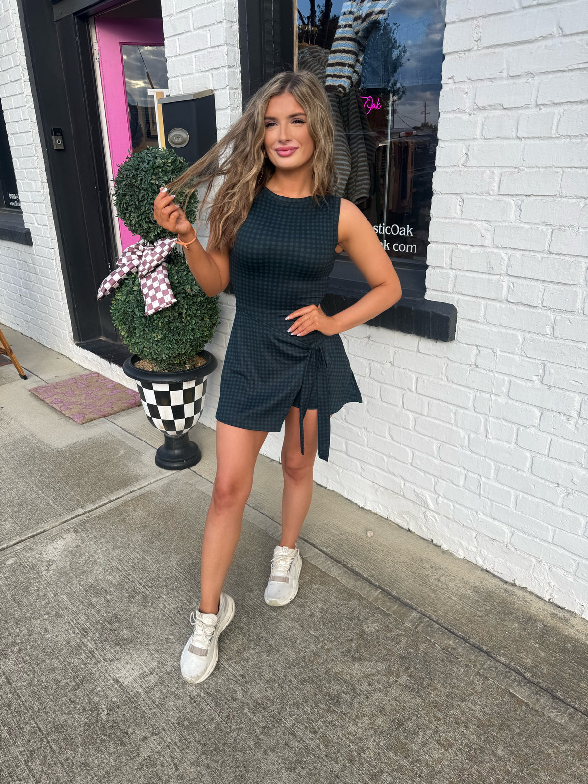 The Victory Wrap Romper
