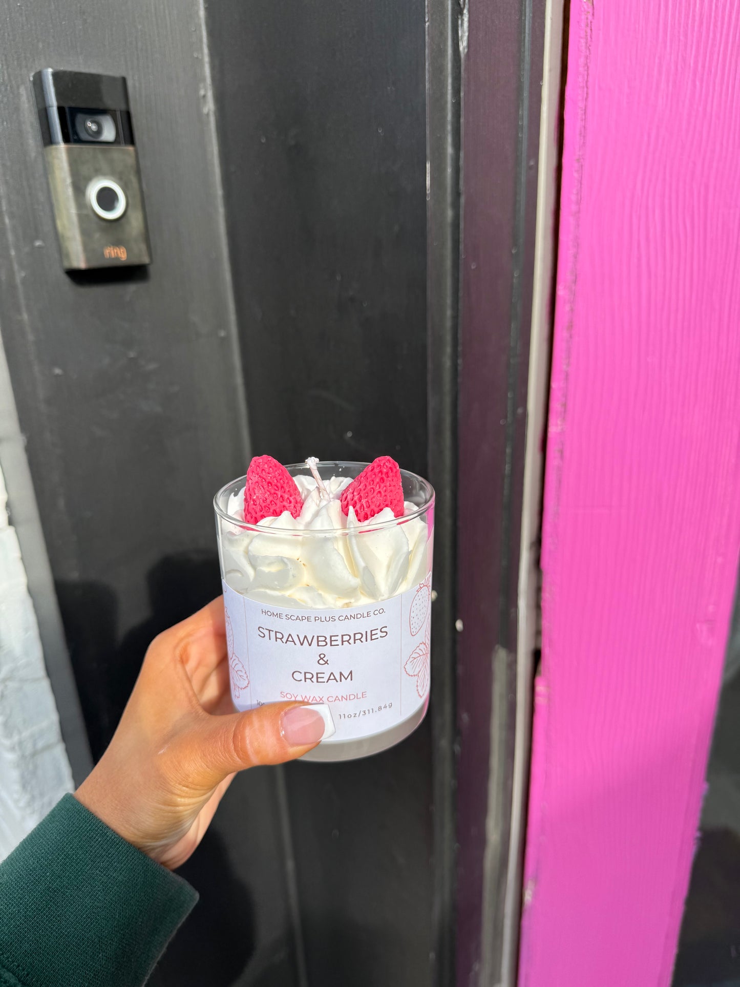 Strawberry & Cream Candle