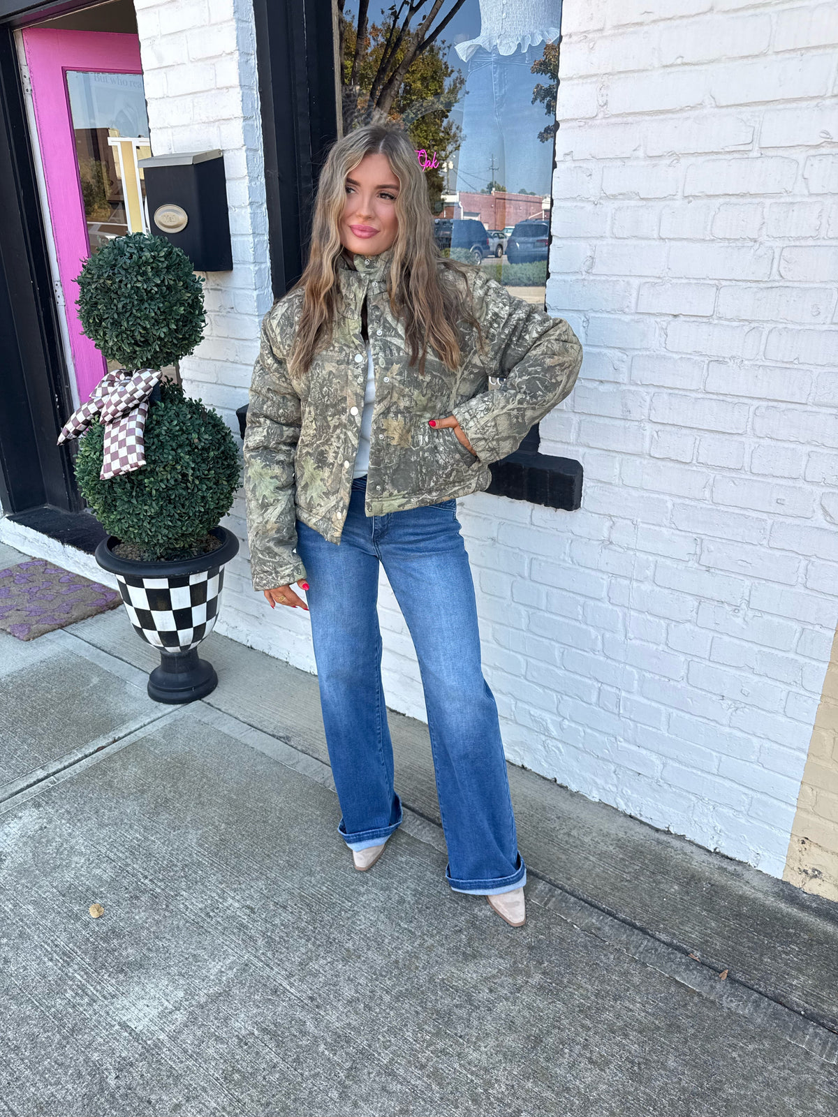 Woodland Camo Puffer