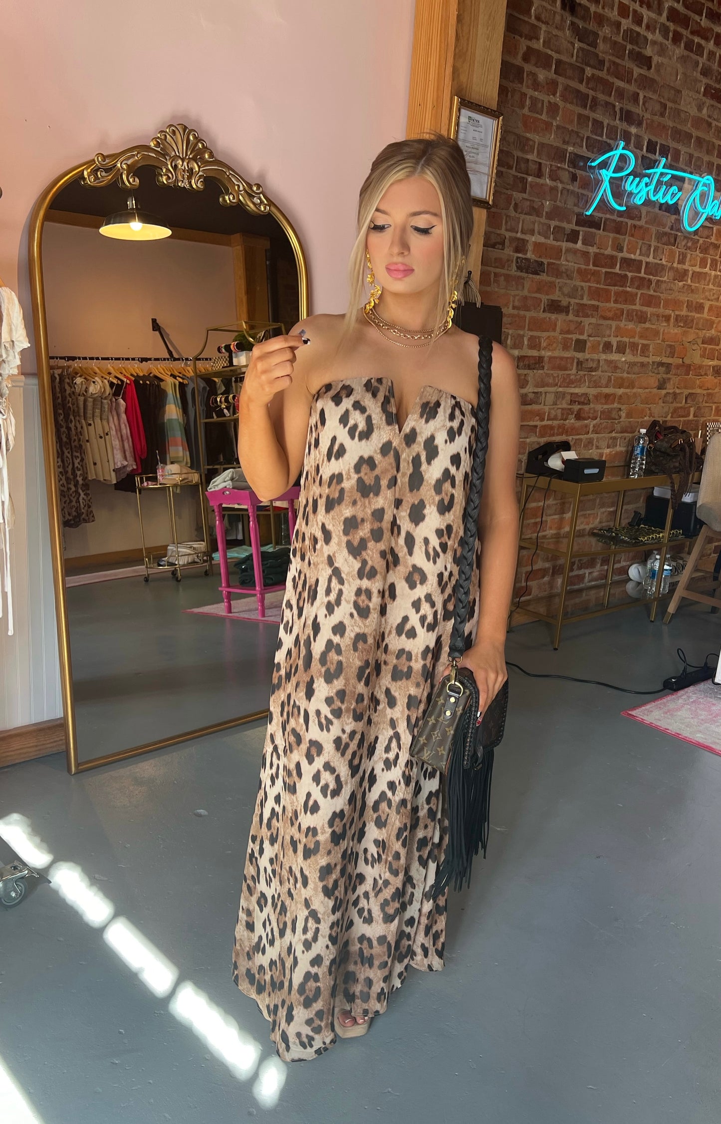 Buddy Love Luca Prowl Maxi Dress