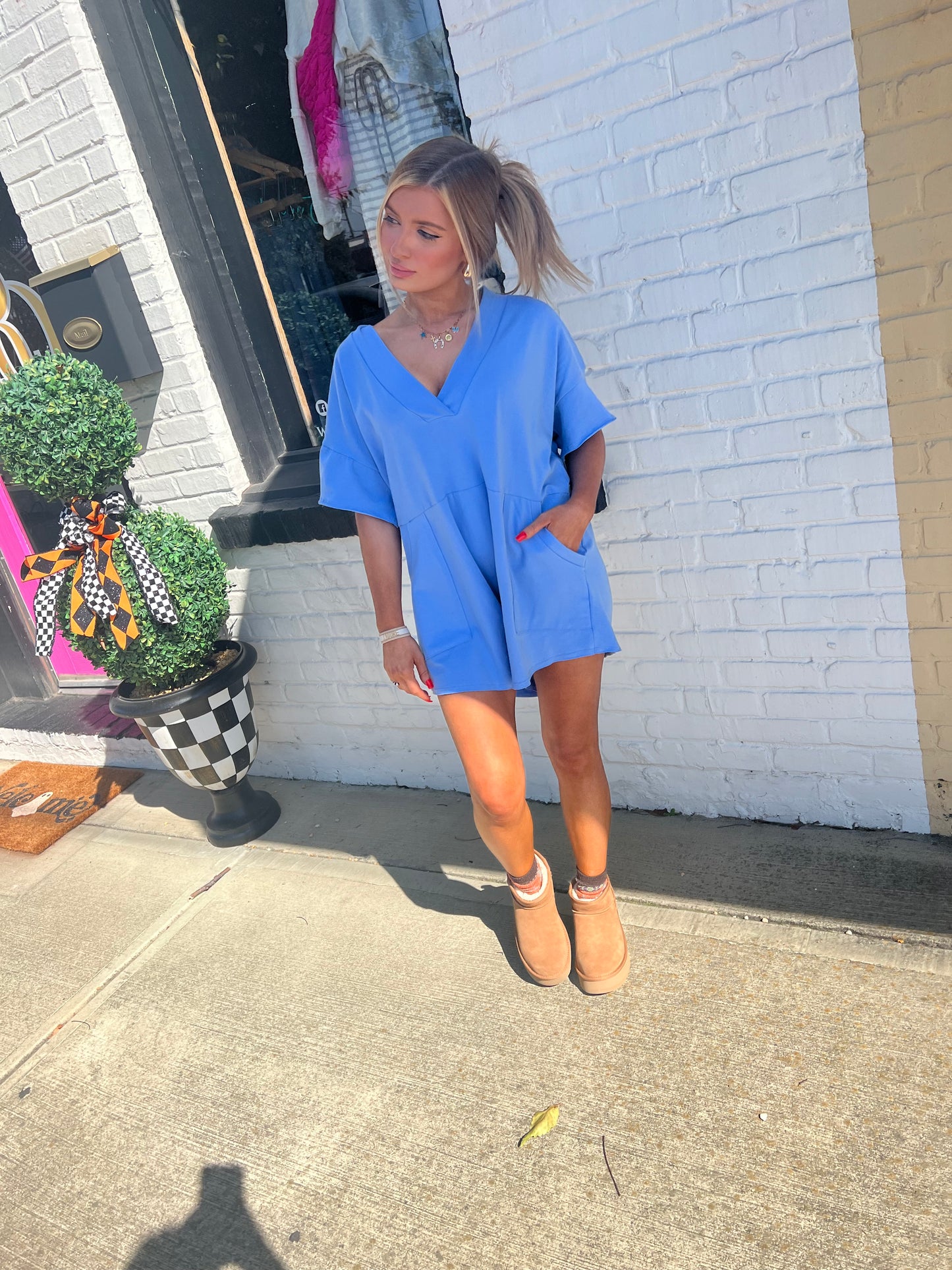 The Blue Everyday Romper