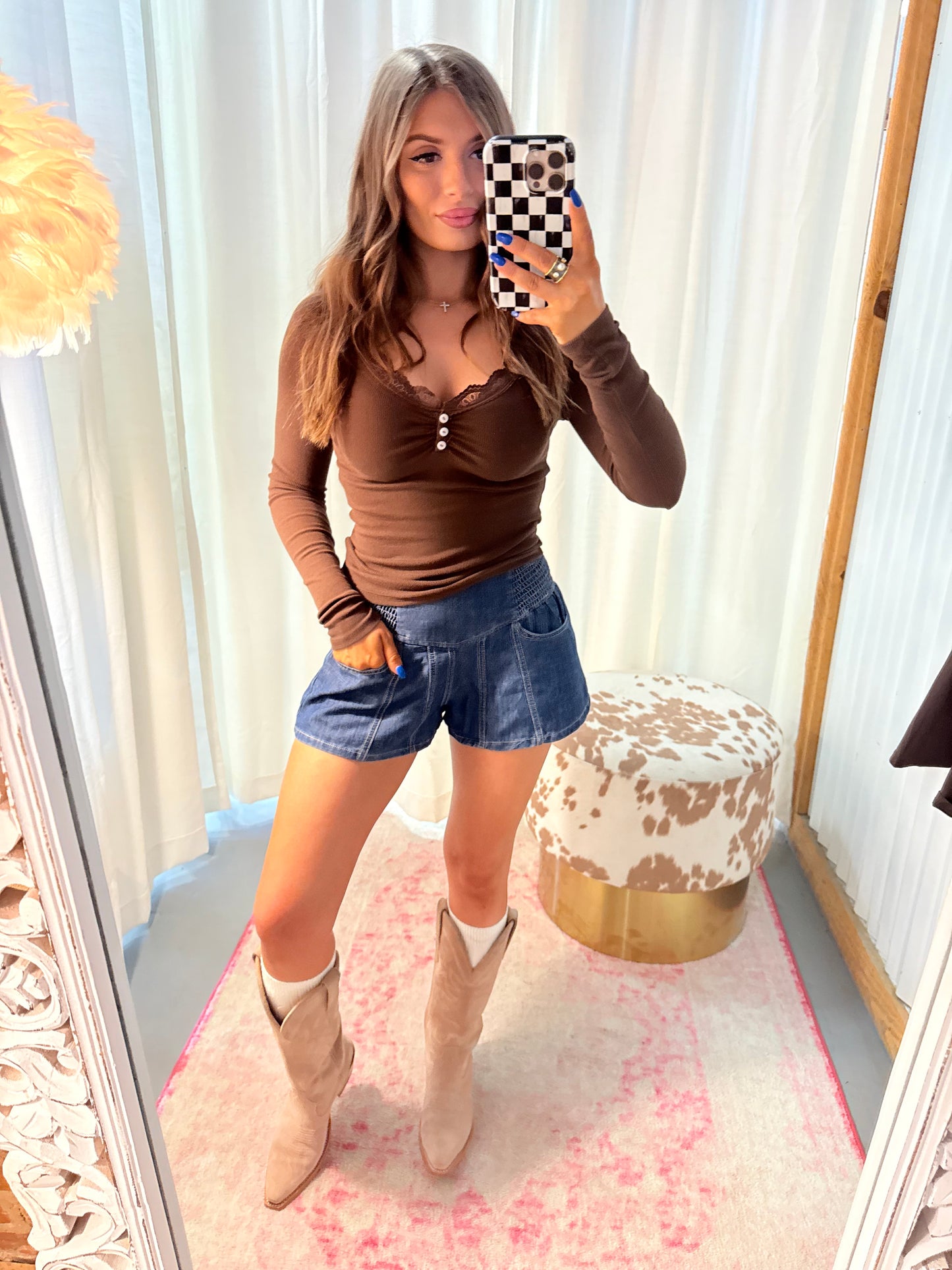 The Brownie Batter Basic Top
