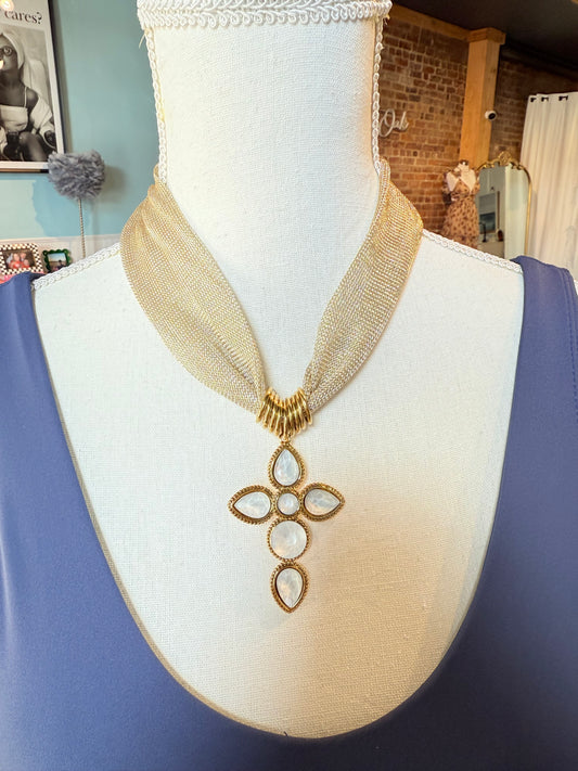 Cross Ways Necklace