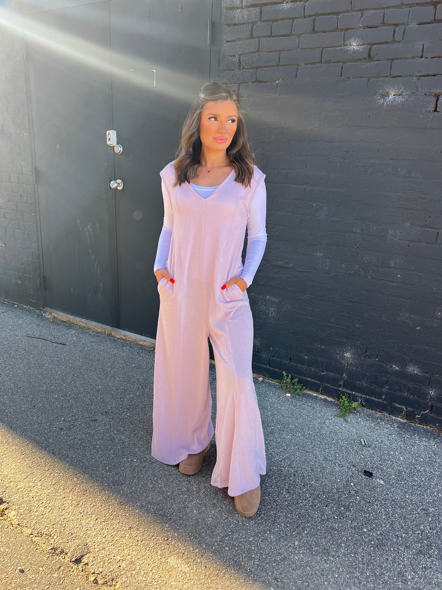 Lucky Lavender Jumpsuit