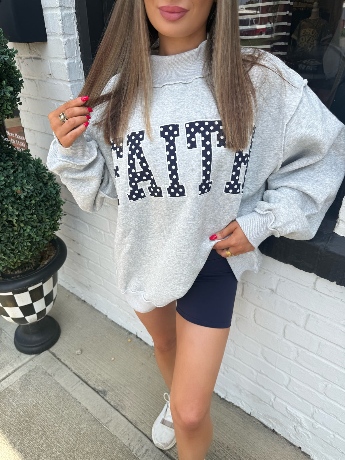 Faith Mock Neck