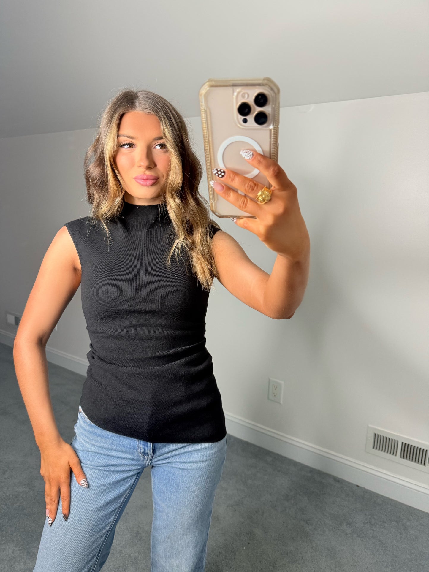 The Casey Top (black)